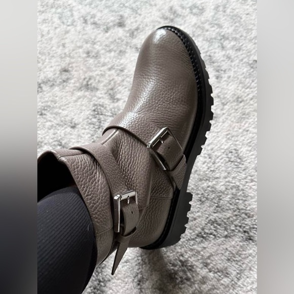 Nordstrom Water Resistant Women Boot Macombs Moto Boot BRAND NEW packaging - Picture 2 of 9